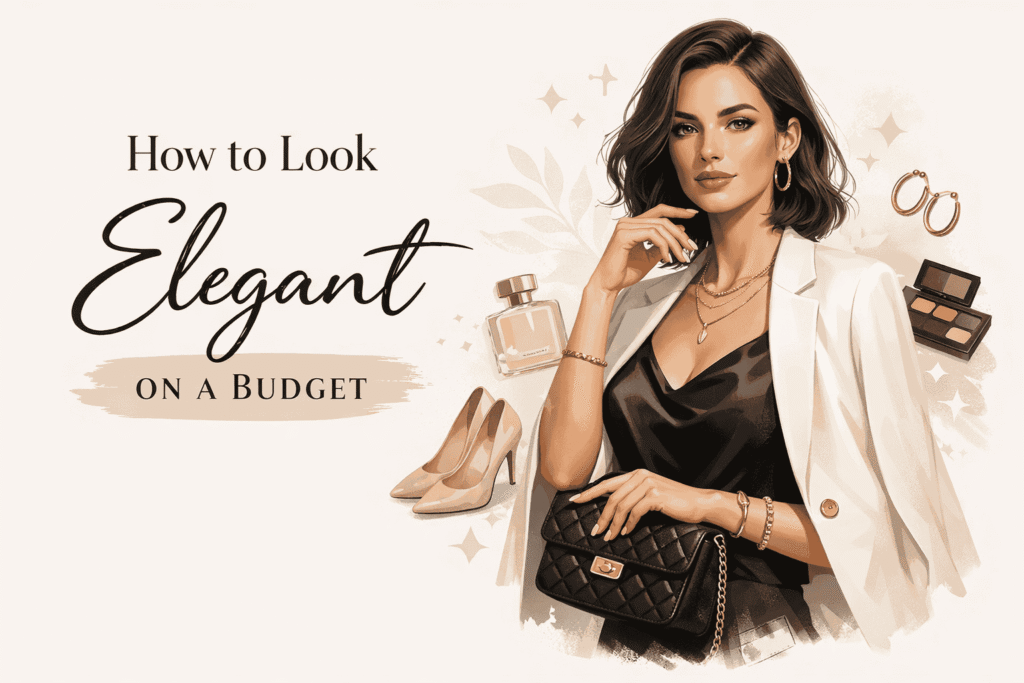 how to look elegant on a budget