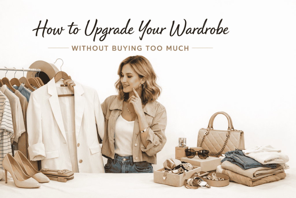 how to upgrade your wardrobe
