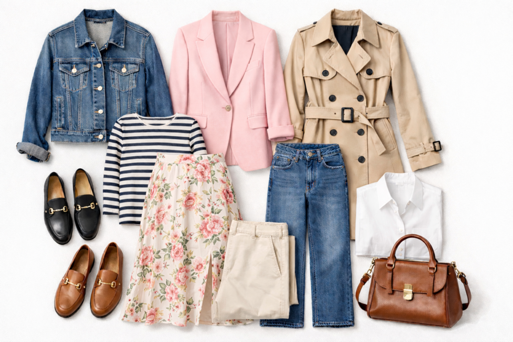 spring timeless outfits