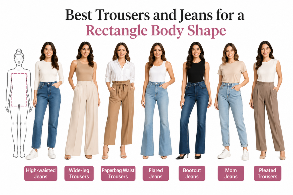 How to Dress a Rectangle Body Shape image