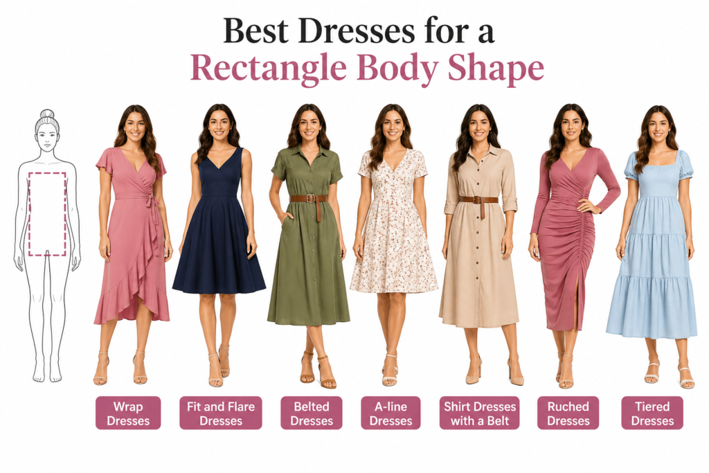 How to Dress a Rectangle Body Shape image