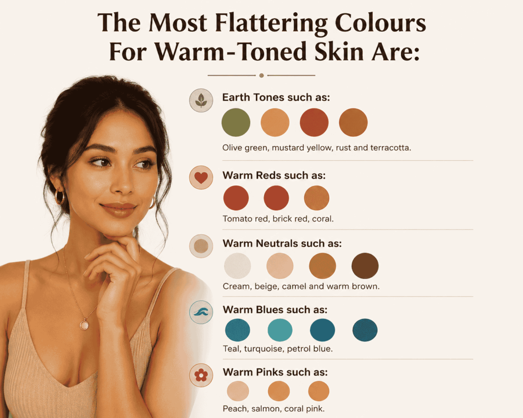 Best Colours For Warm Skin Undertone image