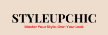 styleupchic logo. master your style. own your look