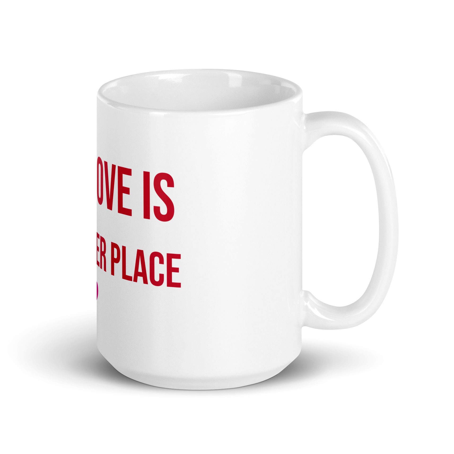your love is my forever place white glossy mug your love is my forever place white glossy mug