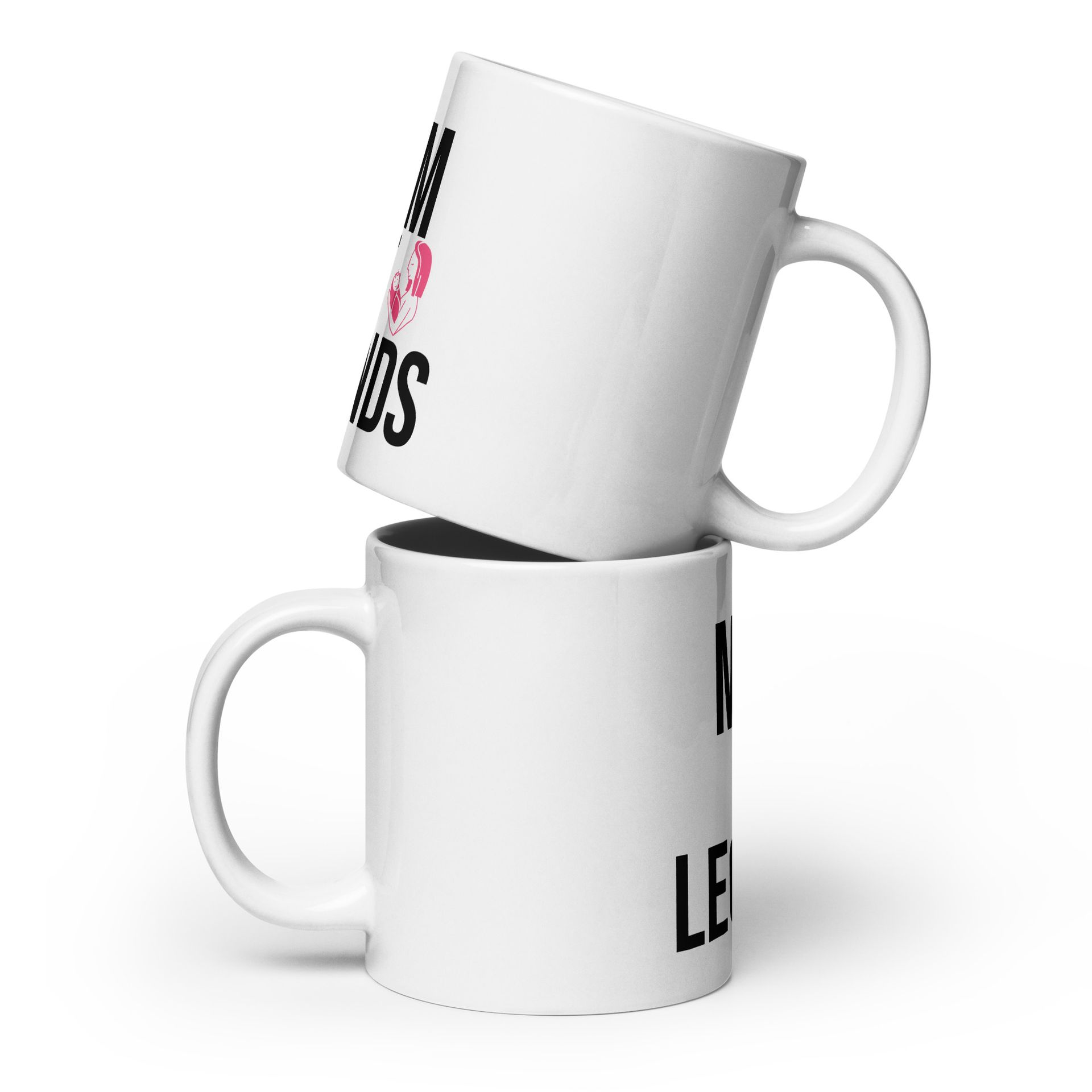 mom of legends white glossy mug mom of legends white glossy mug
