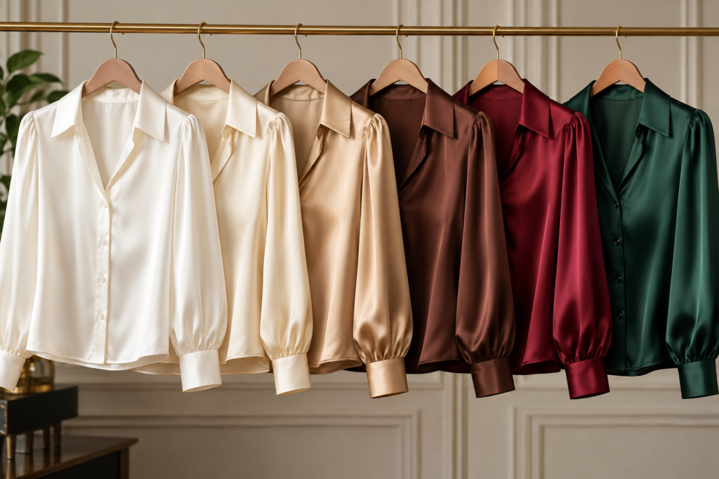 the silk blouse