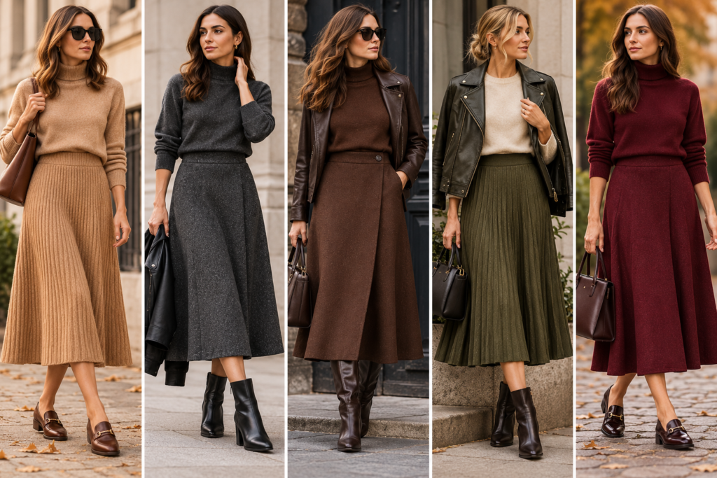 the midi skirt