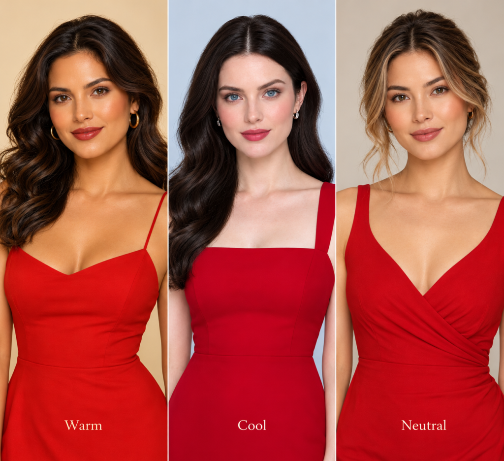 how to choose the best red for your skin undertone