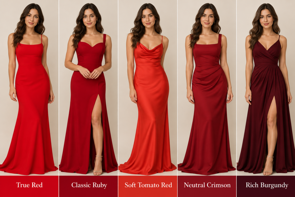 neutral skin undertones best red colour